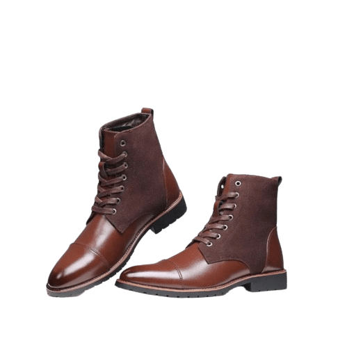Bottes en Cuir Homme Steampunk