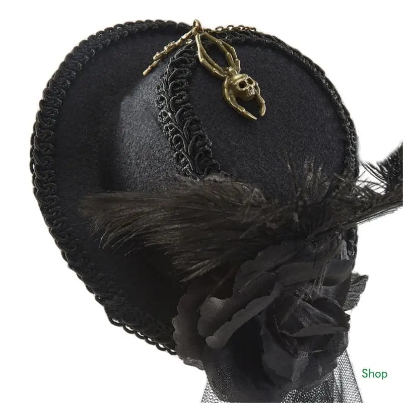 Chapeau Steampunk à Voilette