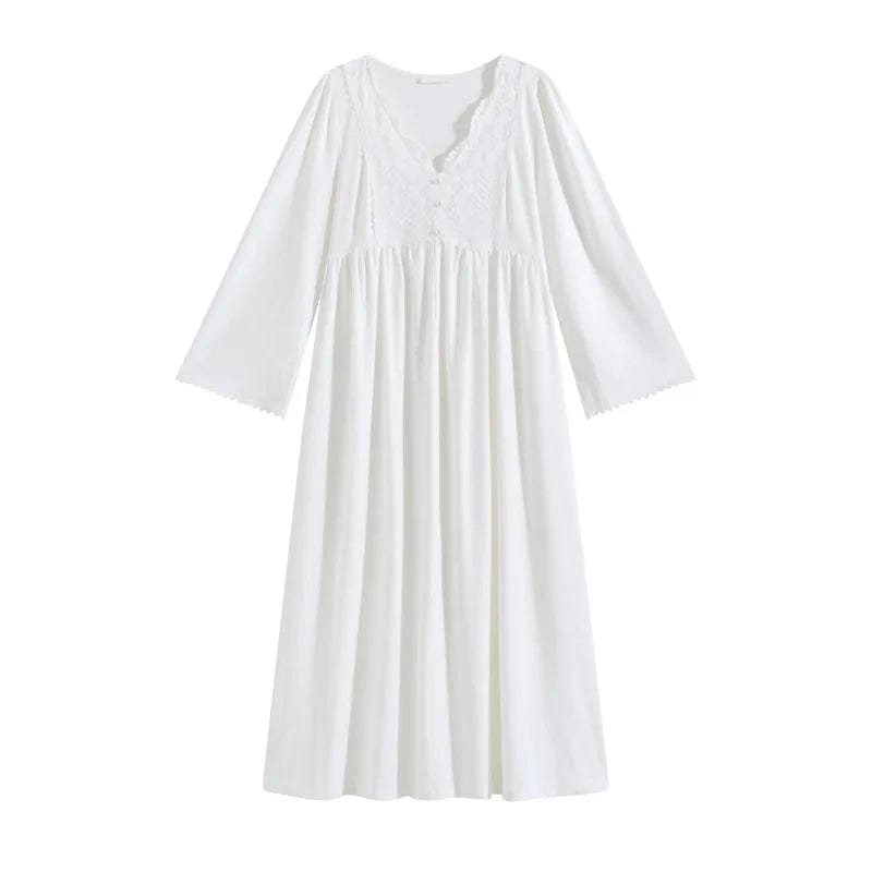 Chemise de Nuit Blanche Vintage