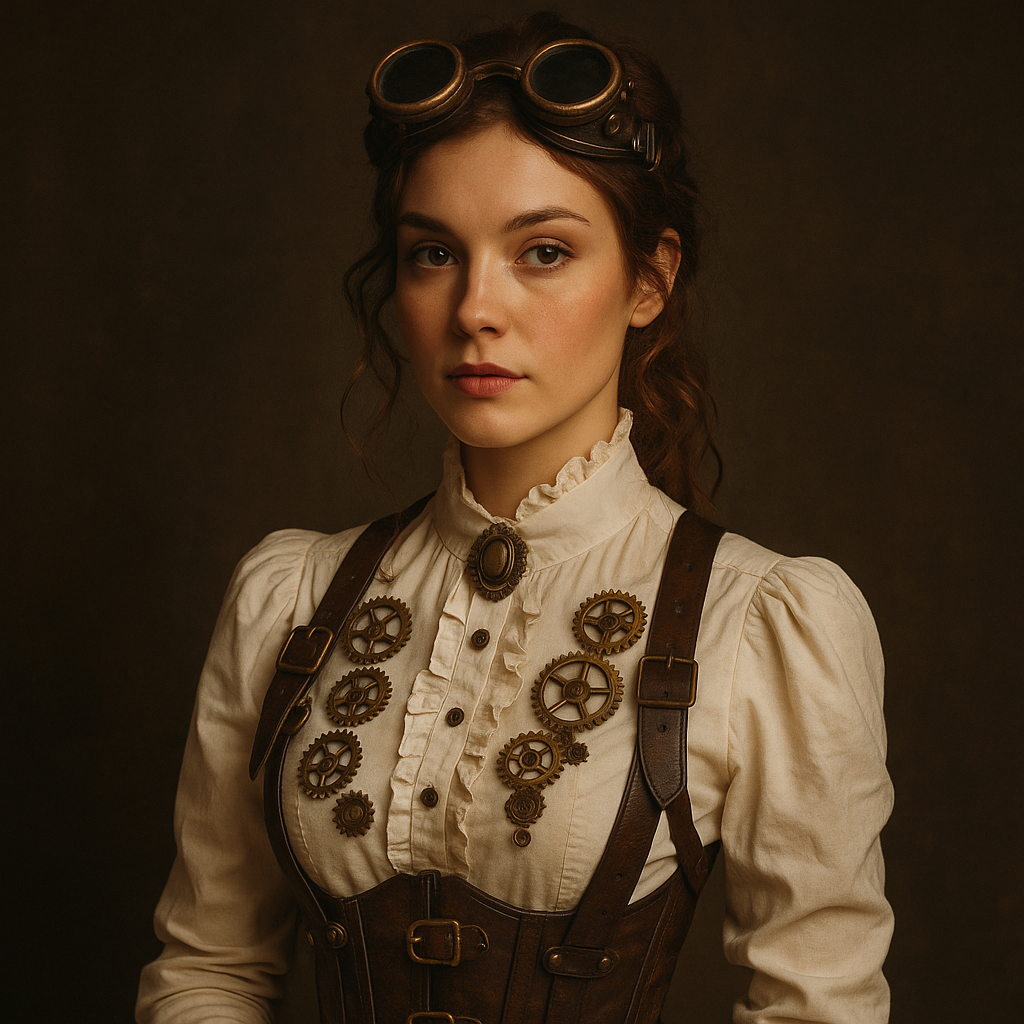 chemise steampunk pour femme