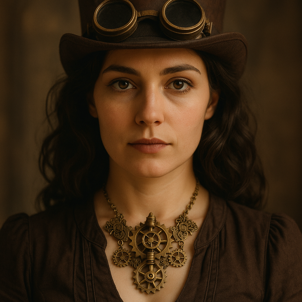 collier steampunk