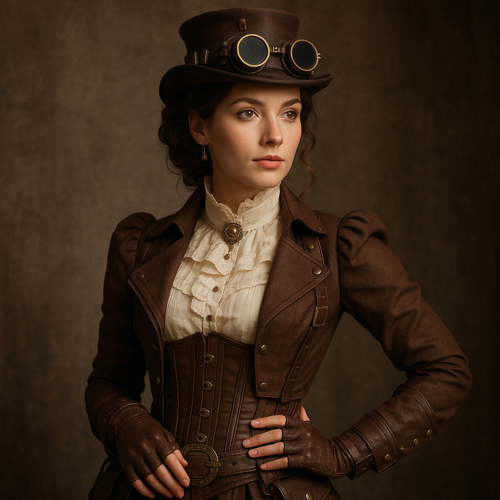 costume steampunk femme