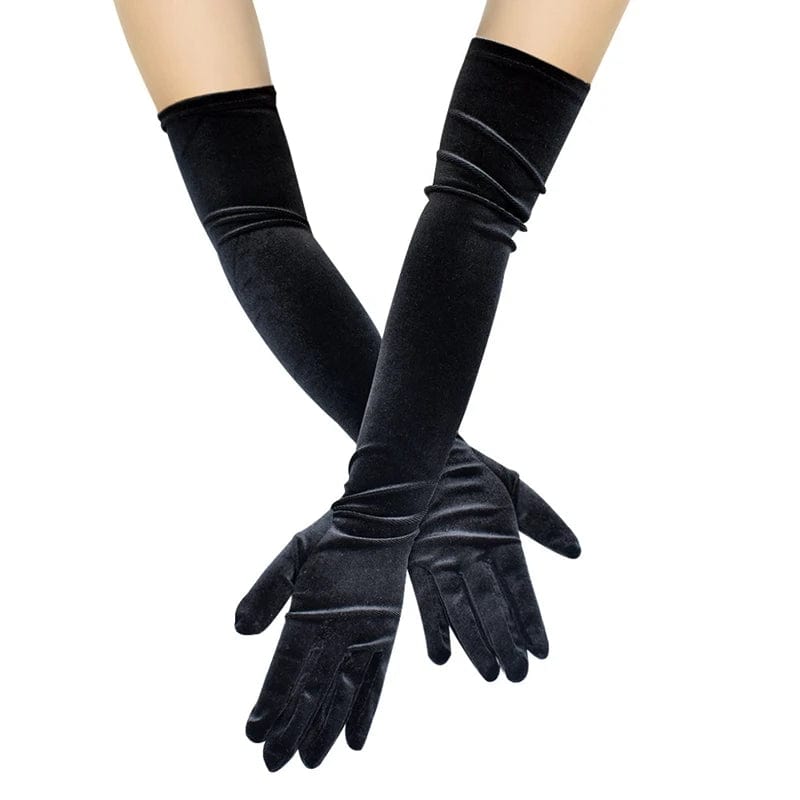 Gants Long Noir