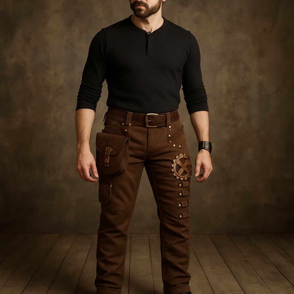 jean steampunk pour homme