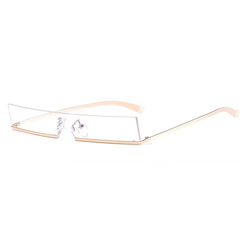 Lunette de Soleil Rectangulaire Inversée