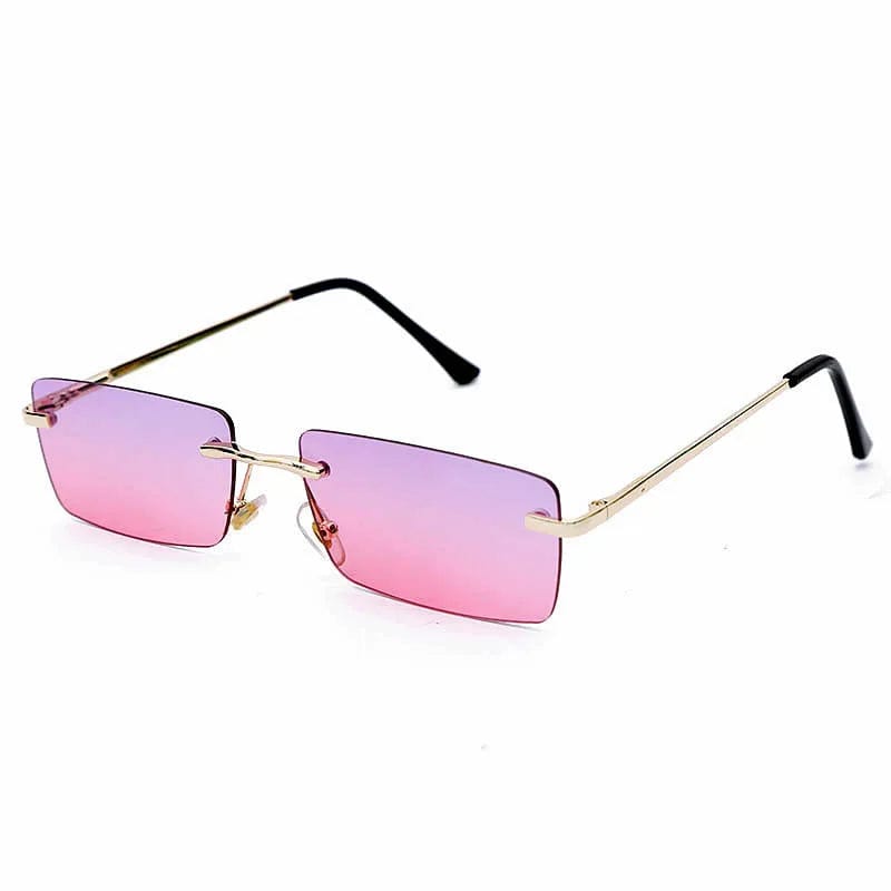 Lunettes de Soleil Rectangulaires Vintages
