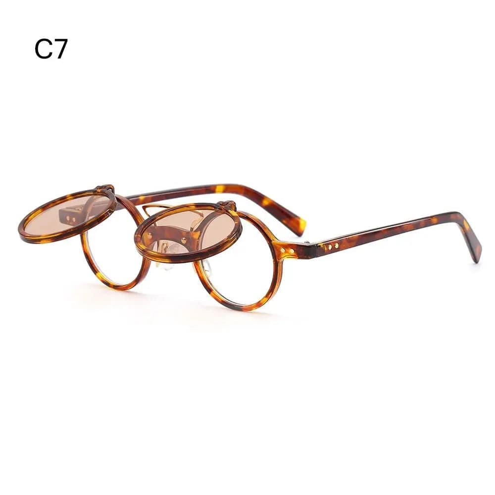 Lunettes de Soleil Steampunk Flip-up