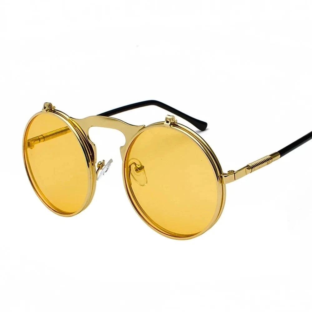 Lunettes de Soleil Steampunk Verres Rabattables