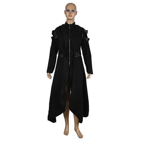 Manteau Gothique Victorien Femme Noir