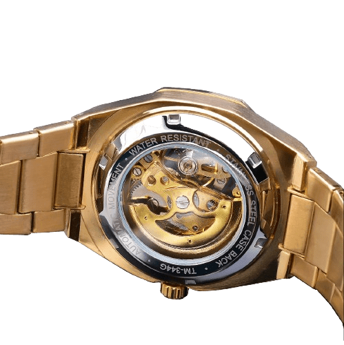 Montre Steampunk Cadran Hexagonal