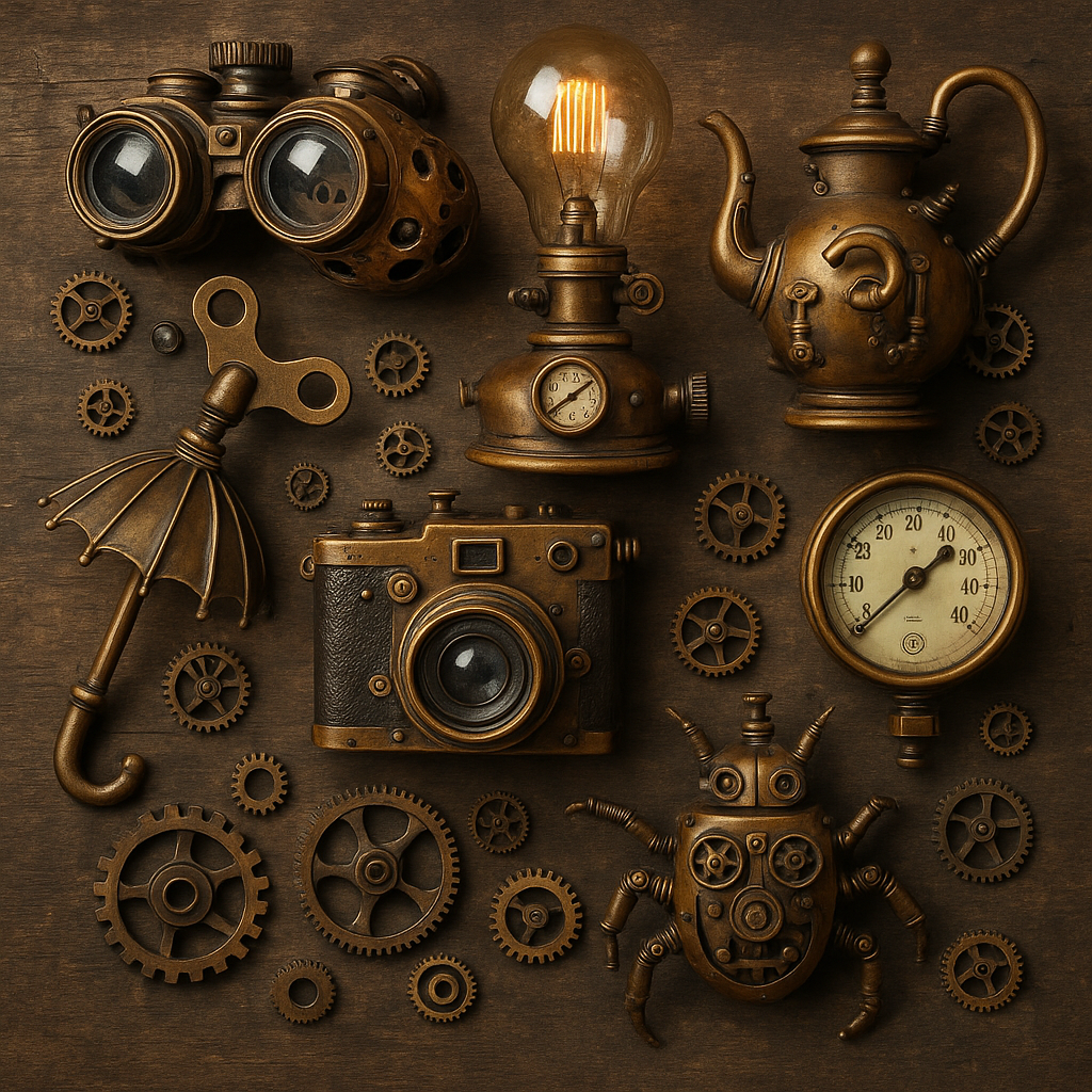 objets steampunk insolites