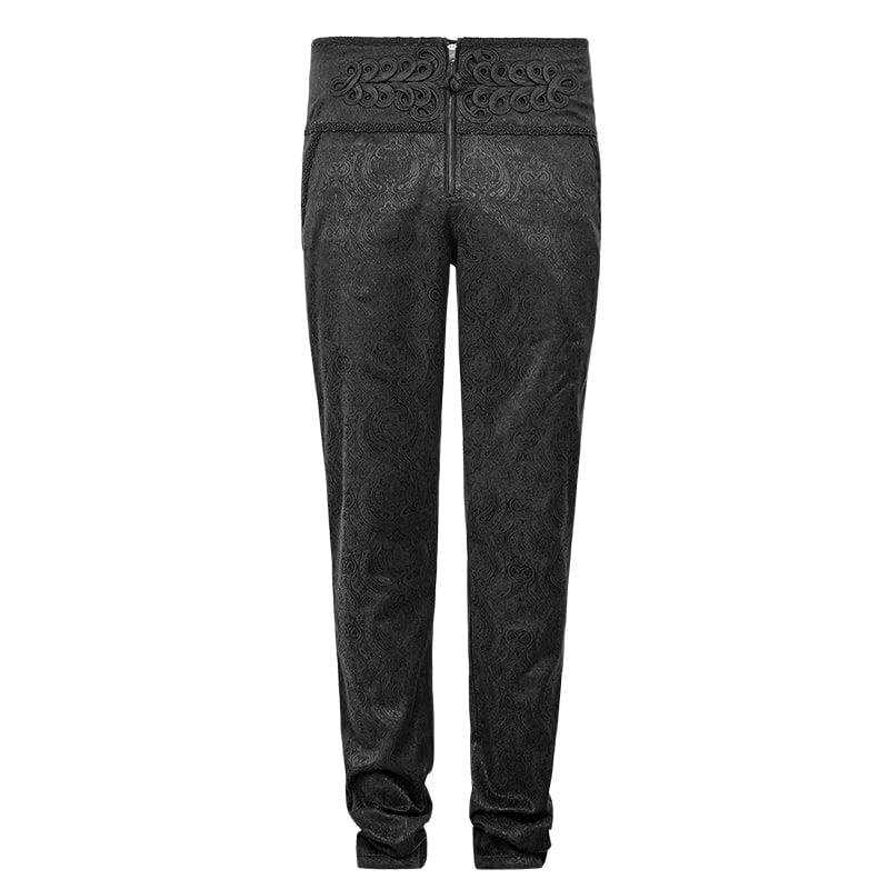 Pantalon Taille Haute Homme Vintage