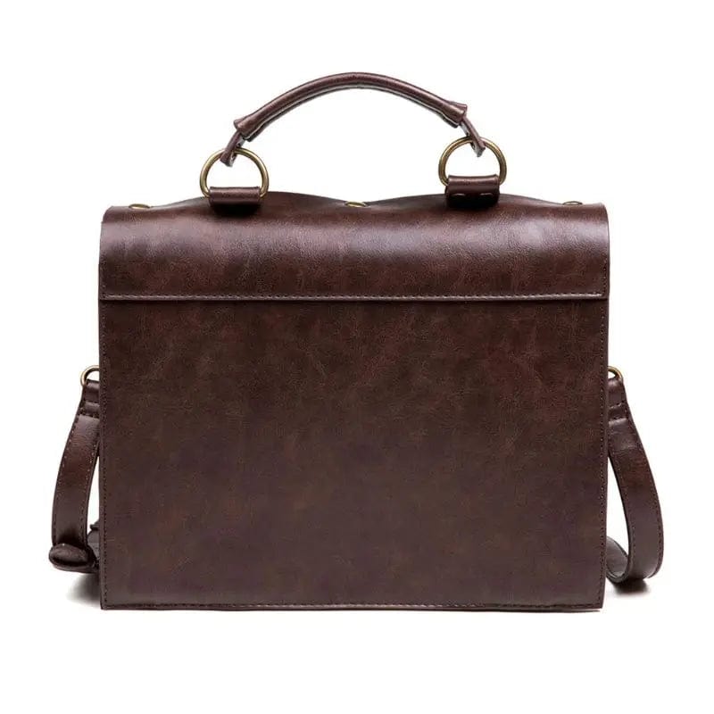 Sac à Dos Steampunk en Cuir Femme PU Vintage