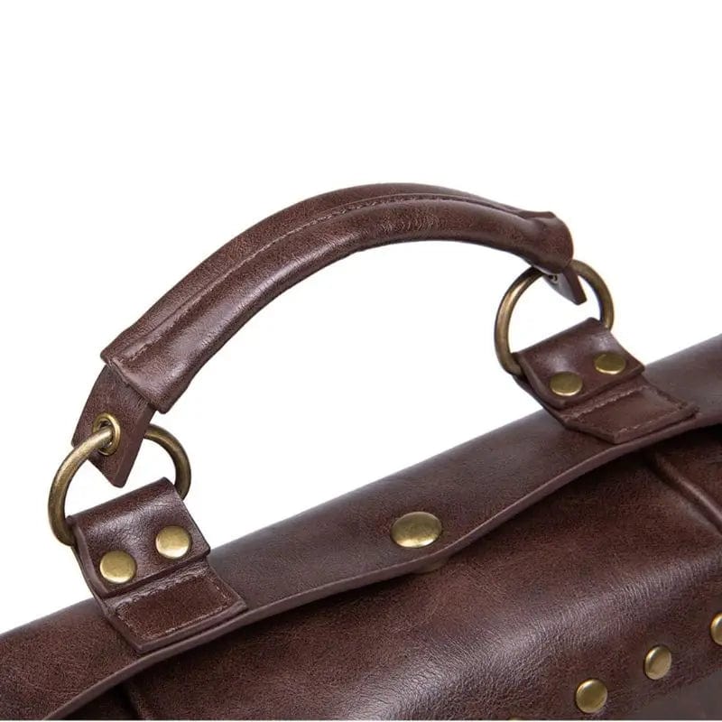 Sac à Dos Steampunk en Cuir Femme PU Vintage