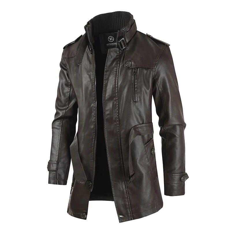 Veste Cuir Steampunk Homme