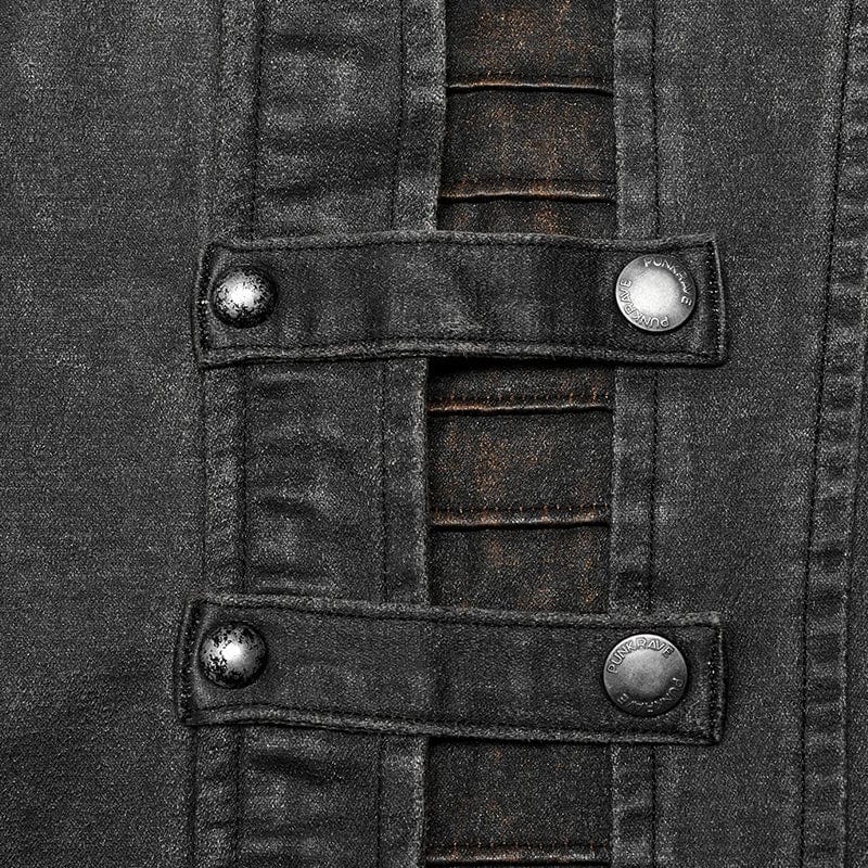 Veste Homme Noir Gothique