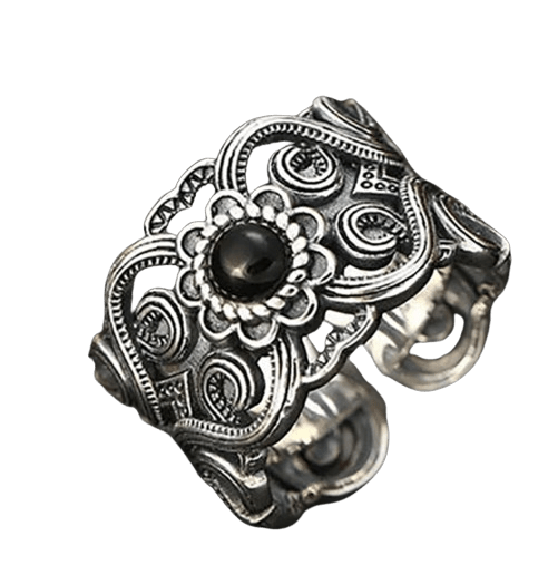 Bague Fleur Steampunk