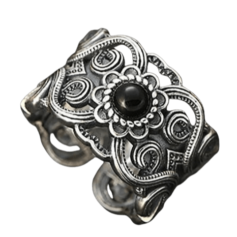 Bague Fleur Steampunk