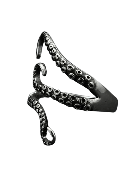 Bague Pieuvre Steampunk