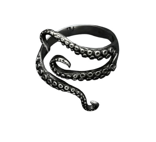 Bague Pieuvre Steampunk