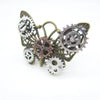 Bague Steampunk Papillon