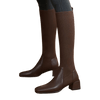 Bottes Chaussettes Femme Marron