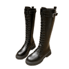 Bottes Steampunk Femme en Cuir PU