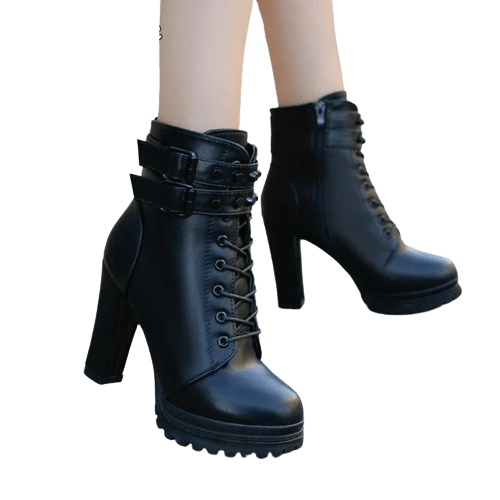 Bottines Femme Talon Carré