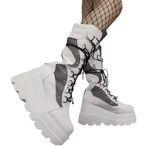 Bottines Punk Femme