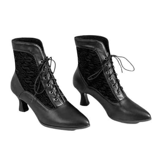 Bottines Rétros Steampunk Edwardiennes