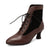 Bottines Steampunk Femme Marron