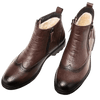 Bottines Steampunk Homme Marron Foncé