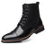 Bottines steampunk Homme Noir Lacets