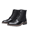 Bottines steampunk Homme Noir Lacets