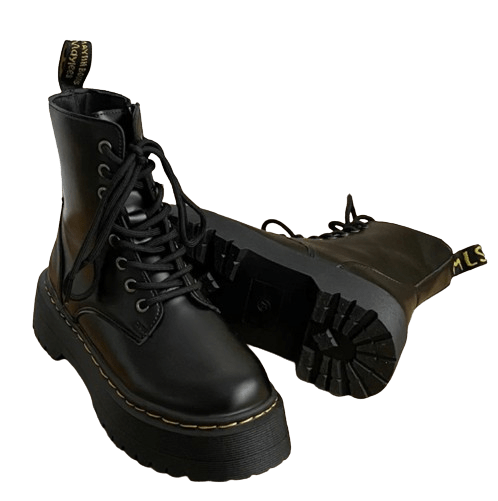 Bottines Steampunk Plateforme Lacets Femme