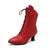 Bottines Steampunk Rouge