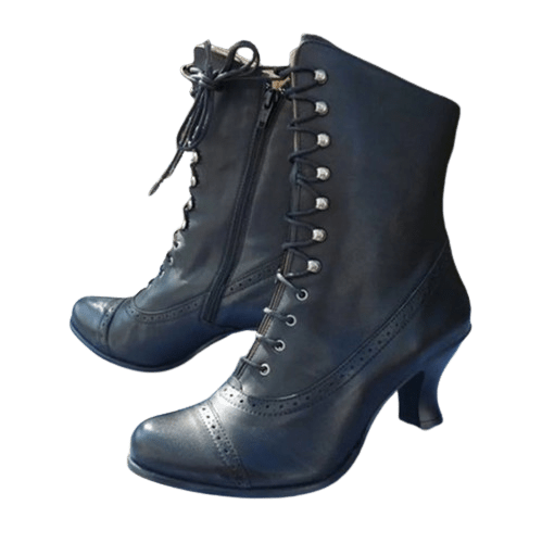 Bottines Victoriennes Cuir