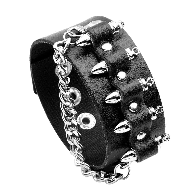 Bracelet Cuir Steampunk