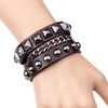 Bracelet Cuir Steampunk