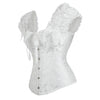 Bustier Steampunk Blanc