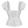 Bustier Steampunk Blanc