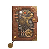 Carnet en Cuir Steampunk