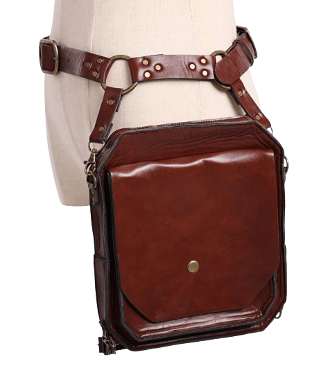 Ceinture Cuir Steampunk pour Homme