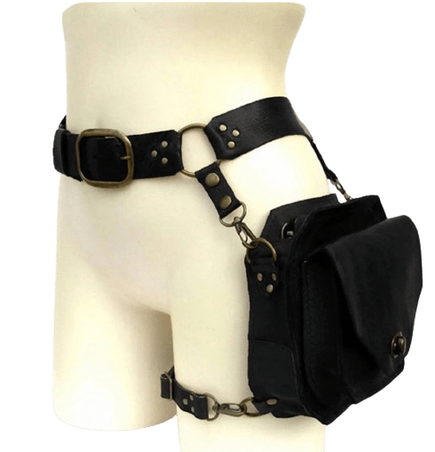 Ceinture Cuir Steampunk pour Homme