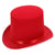 Chapeau Haut de Forme Rouge