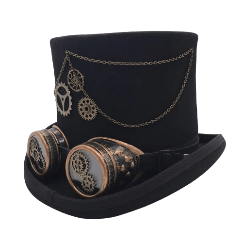 Chapeau Haut de Forme Steampunk