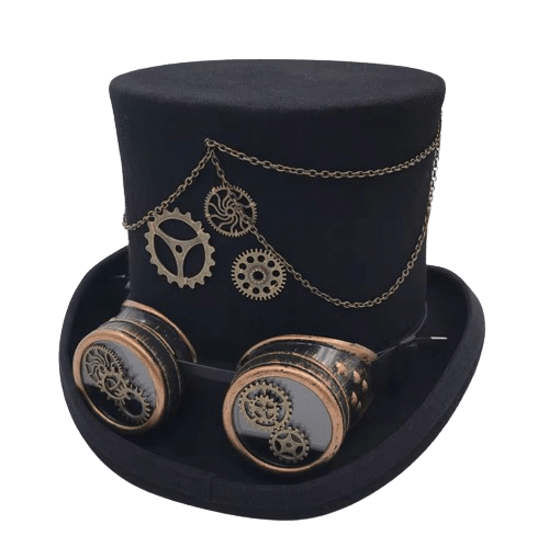 Chapeau Haut de Forme Steampunk