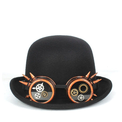 Chapeau Melon Steampunk Homme et Femme