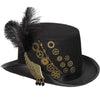 Chapeau Plume Steampunk Victorien