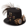 Chapeau Steampunk Avec Plume